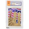 Image 1 : 23 KARAT GOLD FOIL GRADED 10 WORLD TRADE CENTER 911 COLLECTOR CARD