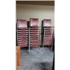 Image 1 : LOT OF 32 STACKING CHAIRS ATTENTION THIS IS LOCATED AT 15004 YELLOWHEAD RAMADA INN, MUST BE REMOVED 
