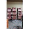 LOT OF 32 STACKING CHAIRS ATTENTION THIS IS LOCATED AT 15004 YELLOWHEAD RAMADA INN, MUST BE REMOVED 