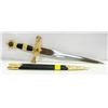 Image 1 : KING SOLOMON REPLICA DAGGER WITH SCABBARD