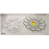 Image 1 : CLEAR GLASS EGG DISHES