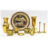 Image 1 : LOT OF ASSORTED BRASS DECOR