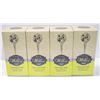 Image 1 : 4 PACK WATERING GLOBES INDIVIDUALLY CRAFTED HAND BLOWN GLASS