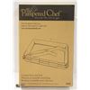 THE PAMPERED CHEF NEW COATING TRAYS WITH TOOL