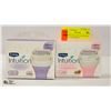 Image 1 : 9 SCHICK INTUITION ASST RAZOR REFILL CARTRIDGES 4 BLADES- COCONUT MILK AND ALMOND OIL- SHEA BUTTER. 