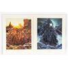Image 1 : JULIE KRAMER COLE - BROTHER TO THE MOON & SON OF SUN #AP235/385 FLAT PRINT