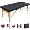 NEW GREENLIFE PORTABLE MASSAGE TABLE, BLACK MODEL WS-121, AMZ SES