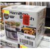 Image 1 : NEW HAMILTON BEACH FOOD STEAMER, 2 TIER
