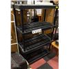 Image 1 : 4 TIER RESIN STORAGE SHELF