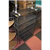 Image 1 : METAL SHOE SHELF, COLLAPSIBLE & SEPARATES TO 2 SECTIONS