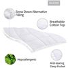 Image 2 : NEW QUEEN SIZE FITTED DEEP POCKET MATTRESS PAD AMZ SES