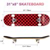 Image 1 : NEW 31" 7 LAYER CANADIAN MAPLE SKATEBOARD, AMZ SES