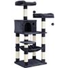 Image 1 : BRAND NEW FEANDREA TOWER SHAPED MULTI LEVEL CAT TREE, UPCT15GYZ, AMZ SES