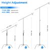 Image 2 : NEW REPACKED NEEWER PRO 100% STAINLESS STEEL HEAVY DUTY C STAND WITH BOOM ARM, ADJUSTABLE FROM 4' - 