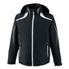 Image 2 : NEW NORTH END MENS SPORT 3 TONE L SIZE JACKET 3 TONE BLACK/WHITE/GREY, ACTIVE LIGHTWEIGHT, AMZ SES