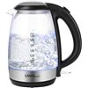 Image 1 : NEW REPACKED 1.7L GLASS ELECTRIC KETTLE, LED INDICATOR LIGHT, CLEAR, AMZ SES