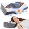 Image 1 : NEW REPACK CERVICAL ORTHOPEDIC MEMORY FOAM PILLOW GREY/WHITE, ERGONOMIC ULTRA COMFORT FOR NECK PAIN,