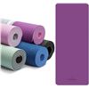 Image 1 : ONE NEW CAMBIVO OVERSIZED 48" WIDE YOGA MAT (GRAY) AMZ SES