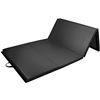 Image 1 : NEW LARGE FOLDING GYM MAT BLACK 8FT X 47" AMZ SES