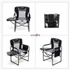 Image 3 : NEW SUNNYFEEL CAMPING/BEACH CHAIR WITH SIDE TABLE AND STORAGE BAG, FOLDABLE AND HEAVY DUTY, CARRYING