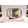 Image 1 : NEW ZAMPA PET PLAY PEN, PINK/BEIGE/BLACK AMZ SES