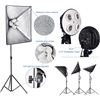 Image 2 : NEW REPACKED MOUNT DOG 2400W PHOTOGRAPHY SOFTBOX CONTINUOUS LIGHTING KIT, BOOM ARM STAND, 3 PIECE 4 