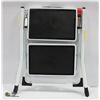 Image 1 : NEWLY ASSEMBLED 2 STEP WHITE/BLACK STEP LADDER AMZ SES
