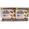 Image 1 : 2PK SLIMFAST KETO BOMB PEANUT BUTTER CUP 14 17GRAM CUPS PER BOX, RETAIL $12.59 PER BOX FREE FROM GLU