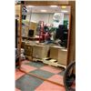 Image 1 : FRAMED MIRROR, LARGE 56" X 44"