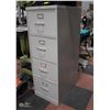 Image 2 : PALLET OF ASSORTED OFFICE FURNISHINGS INCLUDES STOOLS, SHELVING MINI FRIDGE, 4 DRAWER FILING CABINET
