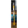 Image 1 : THREE AUTO LOCK EXTENSION POLES. TWO 4FT TO 8FT. ONE 2FT TO 4FT. ONE LOCK DOESN'T WORK.