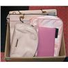 Image 1 : LOT OF VARIOUS PINK COLOURED BAGS + PURSES AS IS PREVIOUSLY OWNED