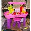 Image 1 : BEACH TOY TABLE FULL OF HAPPINESS