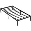 Image 1 : NEW IN BOX 16" TWIN SIZE PLATFORM BEDFRAME ASSEMBLY REQUIRED, AMZ SES