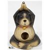 Image 1 : DOG FIGURE BIRD HOUSE