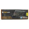 Image 1 : BLACK WEB WIRELESS COMBO KEYBOARD AND MOUSE BLUE TRACE TECHNOLOGY