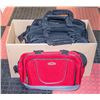 COMPUTER SIDE CARRY BAGS CAMBRIDGE BY TRAVELWAY RED LAPTOP/TABLET BAG, BUXTON BLACK LAPTOP/TABLET BA