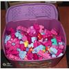 Image 1 : DISNEY LITTLE MERMAID 150 PCS MEGA BLOCKS COMPLETE CONTAINER