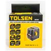 Image 1 : NEW TOLSEN CROSS LINE LASER LEVEL 20 METERS #35141