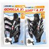 Image 1 : NEW (2) XLAB GORILLA XT CARBON REAR CARRIER CAGE BIKES (GLOSS BLACK)