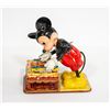 Image 1 : VINTAGE 1960'S LINE MAR WALT DISNEY METAL WINDUP MICKEY MOUSE "WORKS"