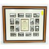 Image 1 : FRAMED ALBERTA CENTENNIAL 2005 PHONE CARD COLLECTION PROVINCIAL ARCHIVES OF ALBERTA SERIES 243/1000