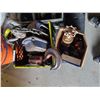 Image 2 : PALLET OF ASSORTED CHAIN HOISTS, SCAFFOLDING PARTS, CASTERS & MORE