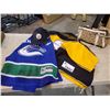 Image 2 : MICHAEL KHORS BAG, STEELERS PONCHO, STEELERS HAT, STEELERS BEER BAG & CANUCKS BIEKSA JERSEY