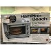 Image 1 : HAMILTON BEACH COUNTERTOP OVEN WITH ROTISSERIE
