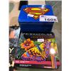 Image 2 : COLLECTIBLE SUPERMAN LUNCHBOX, PRISMACOLOR PREMIER COLORED PENCILS & THE OFFICIAL ILLUSTRATED NHL