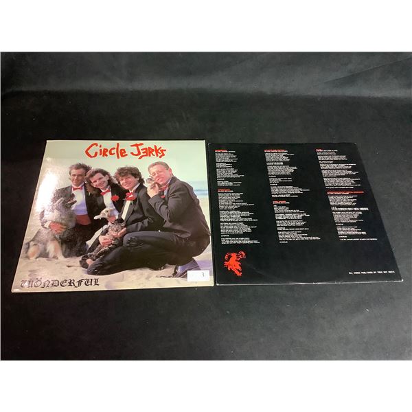 CIRCLE JERKS WONDERFUL VINYL RECORD