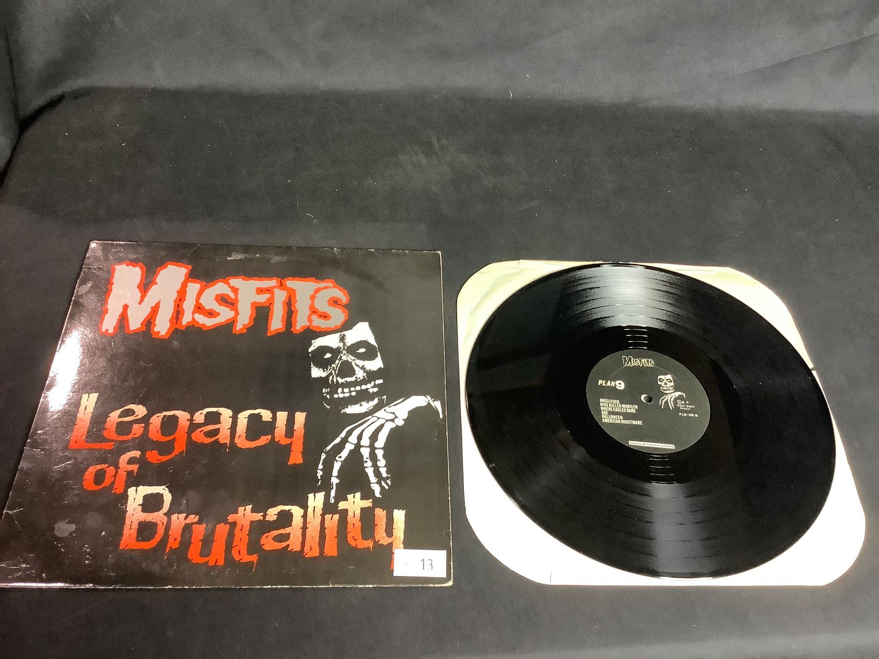Misfits Legacy of Brutality (Second Pressing of 500 Copies, White Misfits Legacy of Brutality (Second Pressing of 500 Copies, White