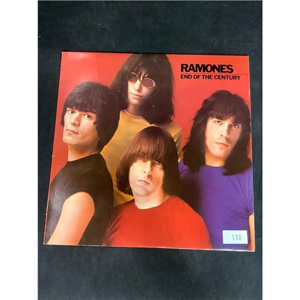 RAMONES END OF THE CENTURY VINYL RECORD