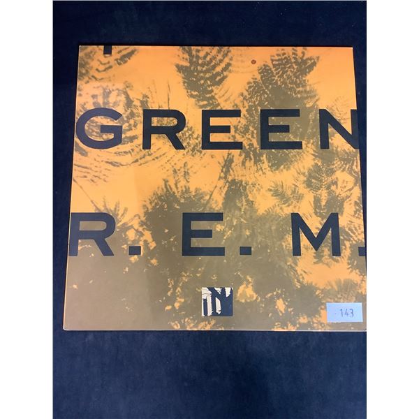 R.E.M. GREEN VINYL RECORD